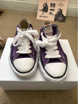 Maison Mihara Yasuhiro Peterson OG Sole Canvas Low Purple