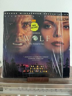 Wolf horror movie laserdisc