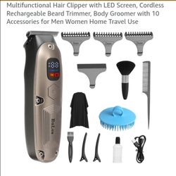 Rechargeable hair trimmer