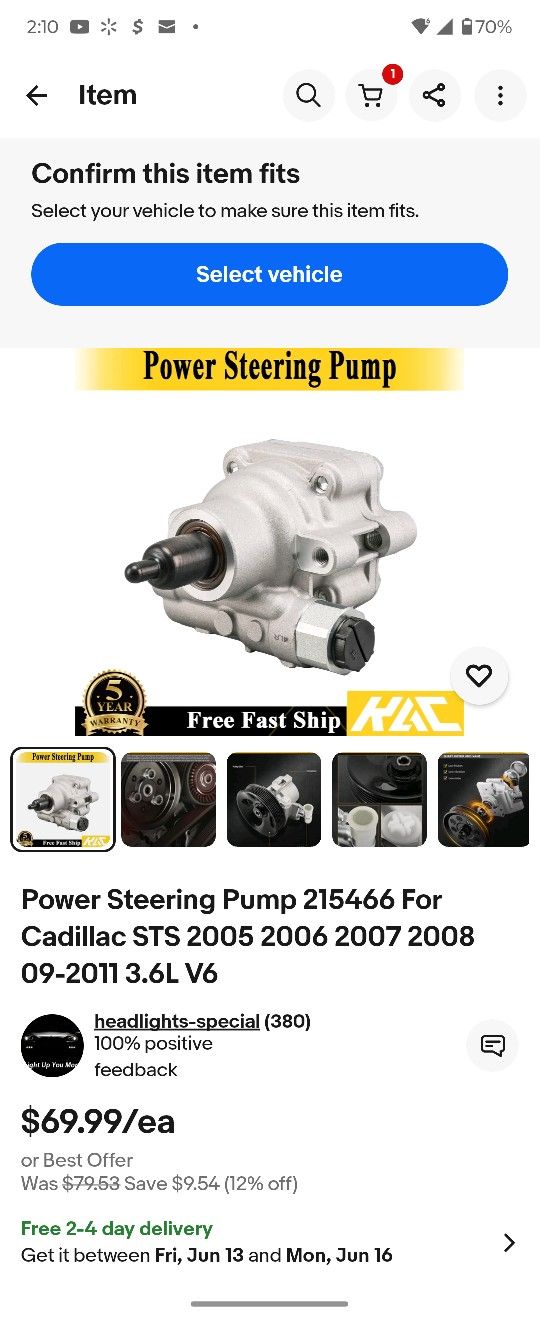 Power Steering Pump 