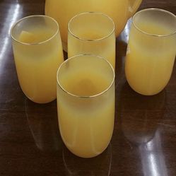 Virginia Mid Century Glasses /Vasos Vintage