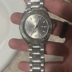 adeekaye silver quartz watch