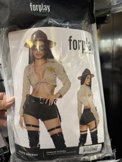 Sheriff Cop Halloween Costume 