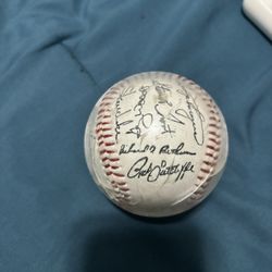 Old Signed Baseball 