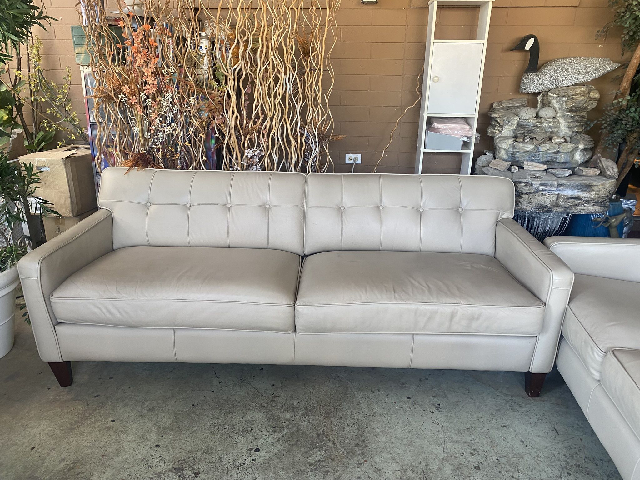 Nice Leather Sofa Set