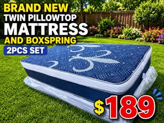 🟢NEW  PILLOWTOP SET $189