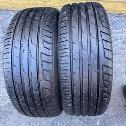 Set Of 2 Nice Tires 225/55/17 ( We Install & Balance)