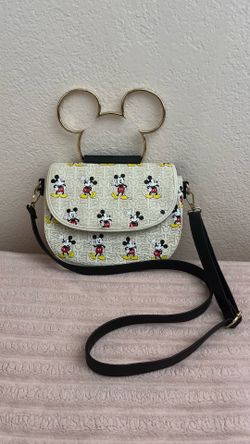 Disney Loungefly Mickey Crossbody Cream Bag