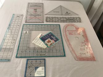 Acrylic Quilting/Sewing Squares, etc