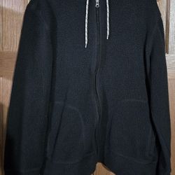 Adult Size Large Zip-Up Sweatshirt
