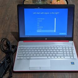 HP Hewlett-Packard 15.6" Notebook Computer 