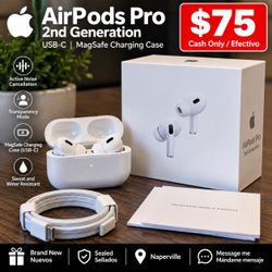 🎧 Apple AirPods Pro 2nd Generation / AirPods Pro 2ª Generación | USB-C | Brand New / Nuevos | Sealed / Sellados | Naperville