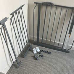 Regalo Easy Open Baby Gate With Extension And Hardware, Working 