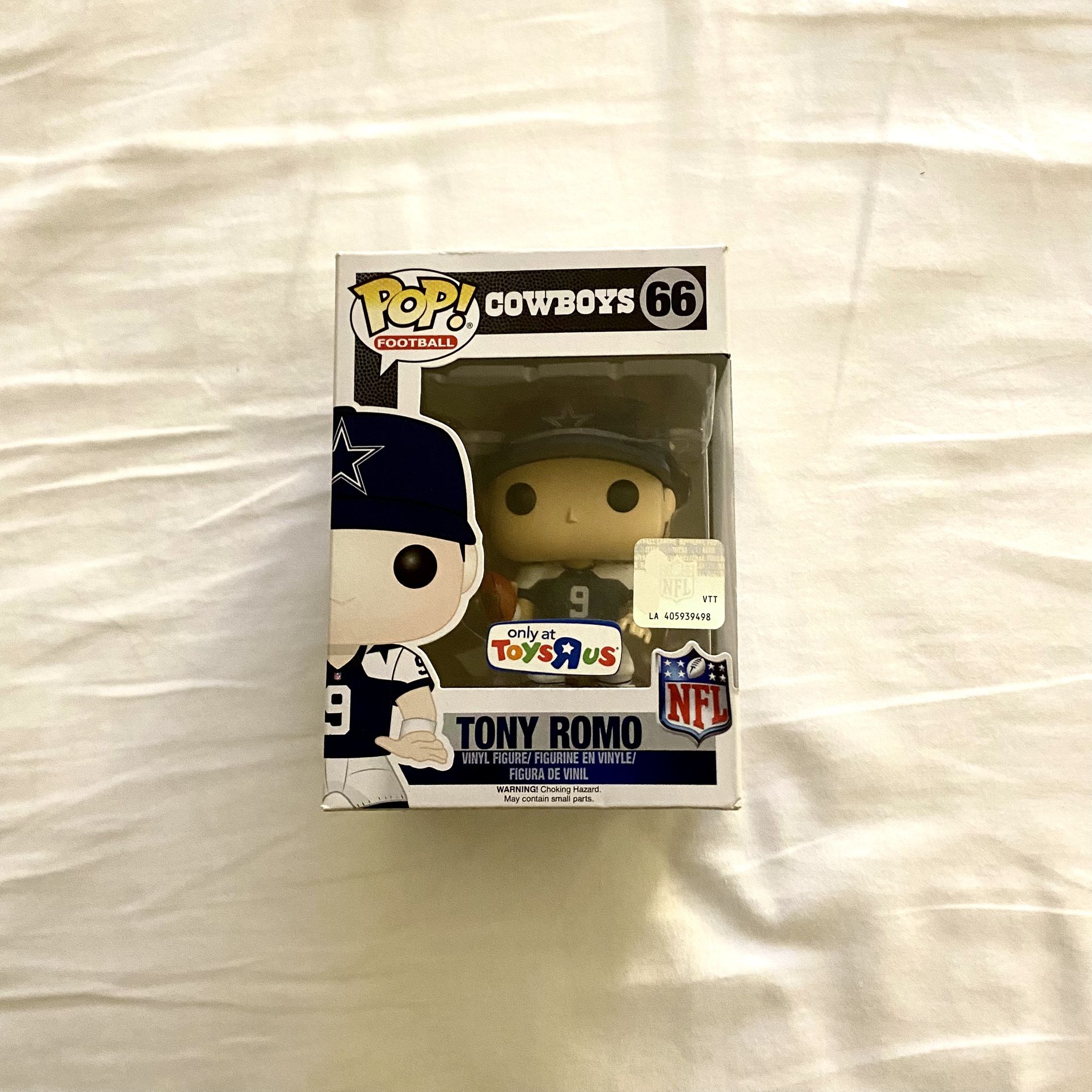 Funko POP! Tony Romo Throwback 66 NFL Dallas Cowboys
