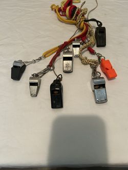8 Whistle Collection 2 Boy Scouts 2 Military 2 From Germany 
