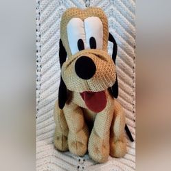 Disney  Parks Pluto 80th Anniversary Plush Limited Edition #2112 of 2400 Retired 