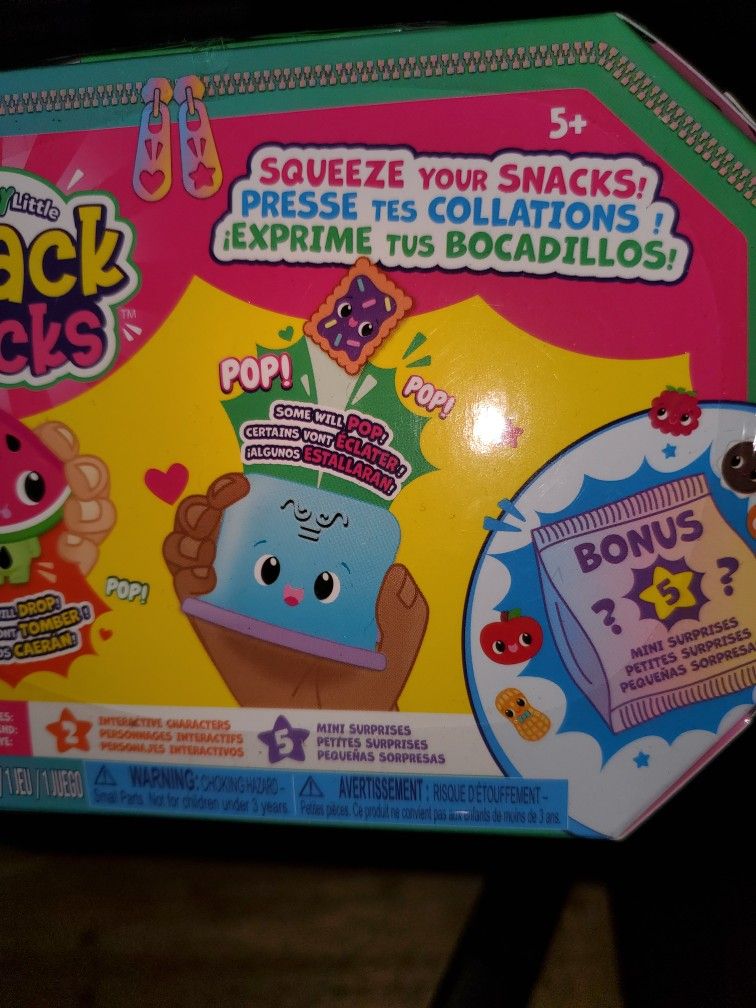 New Snack Toy