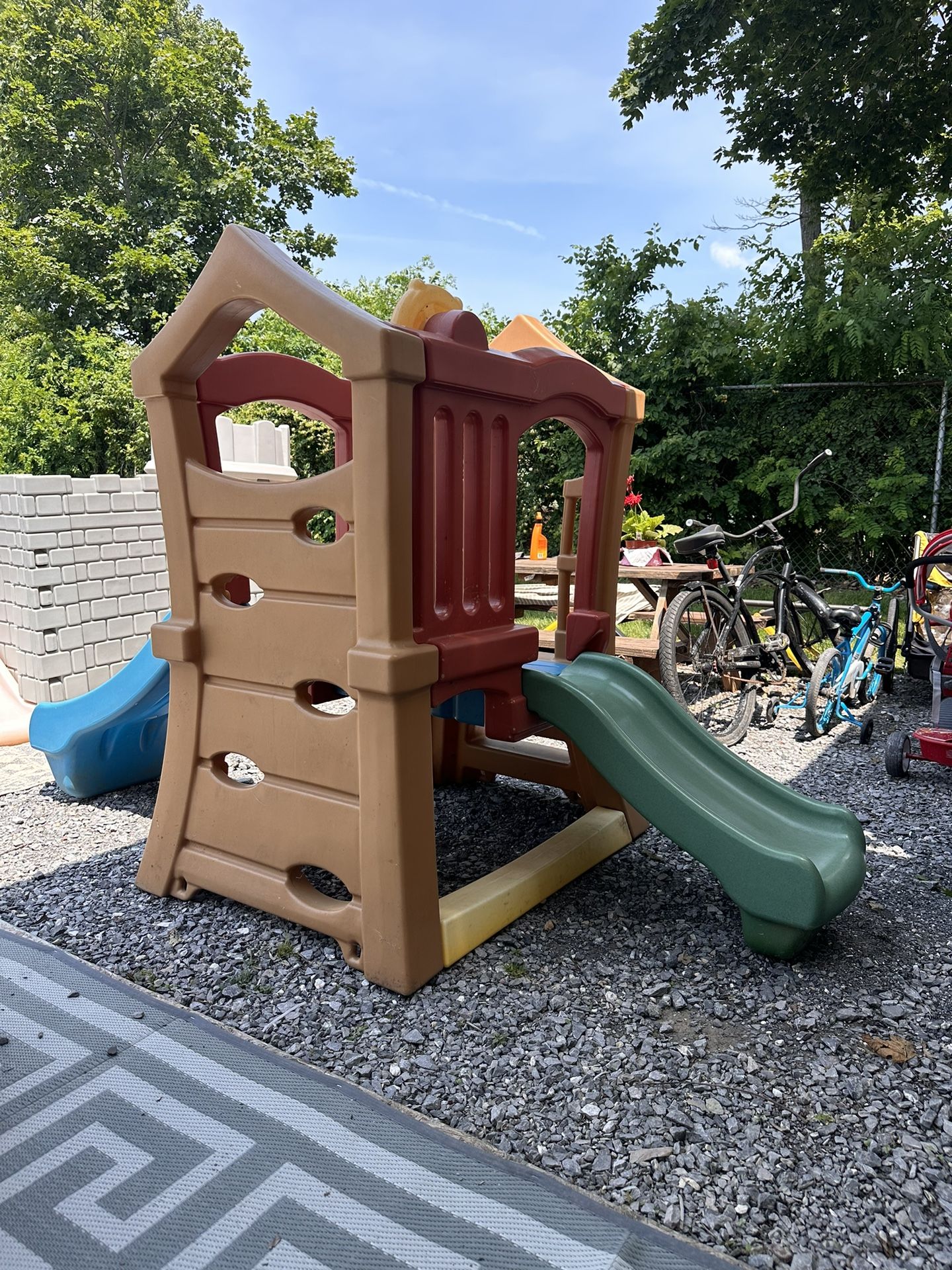 Step2 Double Slide Climber Outdoor Playset
