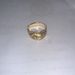 14 Karrot Gold Nugget Ring