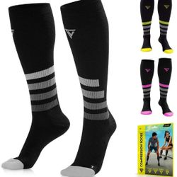 Compression Socks For Women & Men Circulation (2 Pairs)

, Size S/M