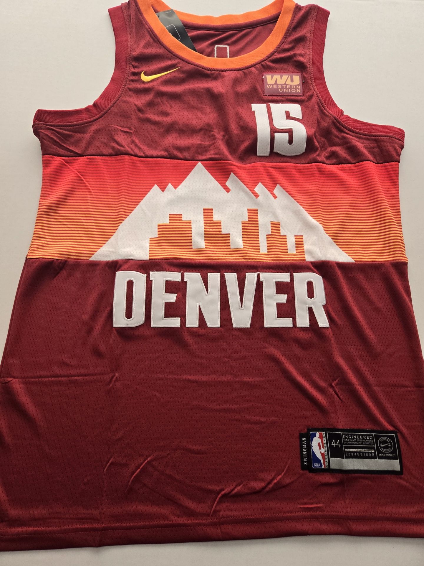 Nuggets Jokic jersey number 15