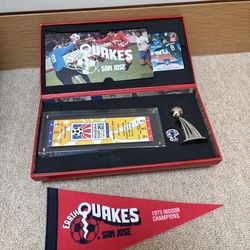 San Jose Earthquakes 50th Anniversary Time Capsule Collector Set