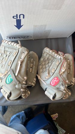 Softball gloves