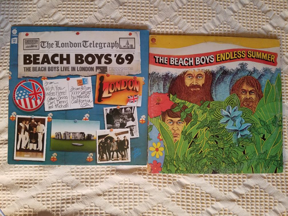 BEACH BOYS VINYL ALBUMS