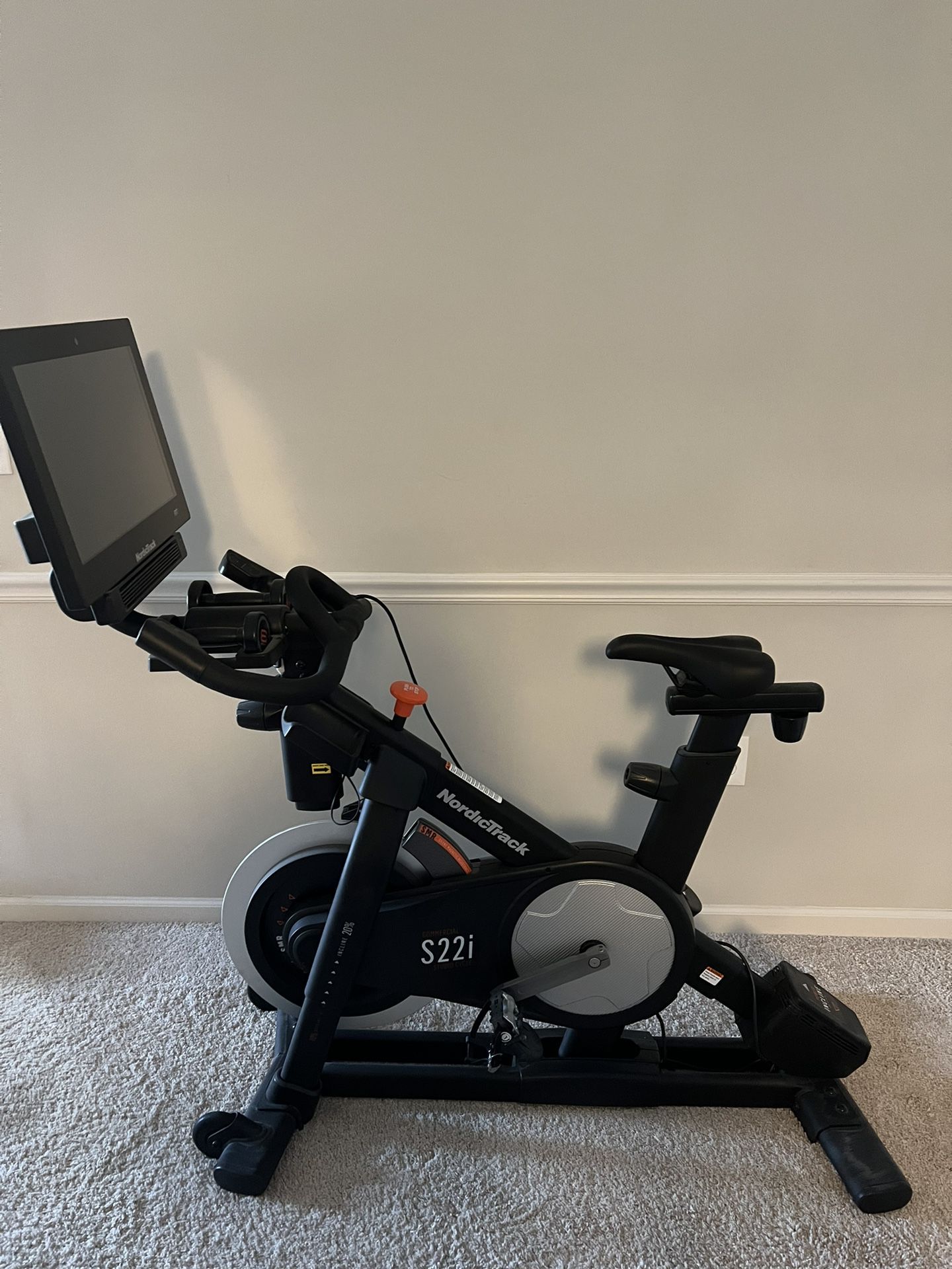Nordic Track Exercise Bike With Screen