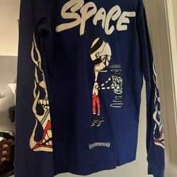 Blue Chrome Hearts T 