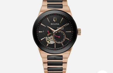 Bulova Men's Watch Rose Gold