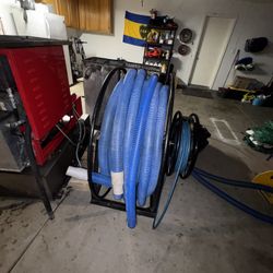 Carpet Vacuum House And Solution House With Reel