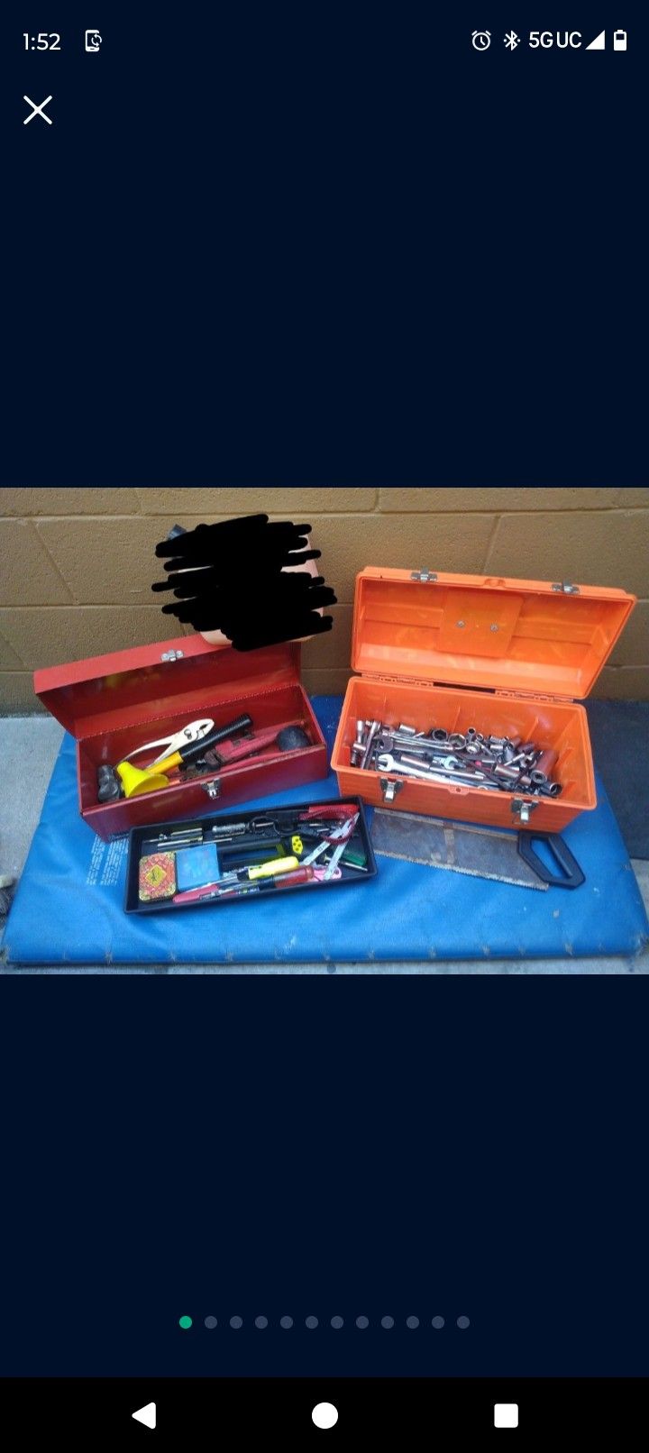 Mechanic Hand Tools With Vintage Boxes