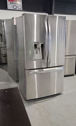 LG 3-Door Stainless Steel Fridge
