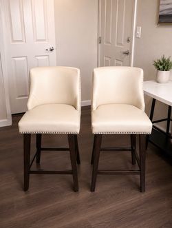 Two countertop chairs
