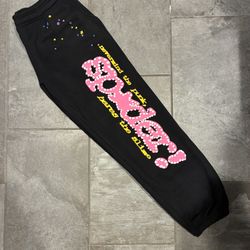 Black P*nk V2 Sp5der Pants