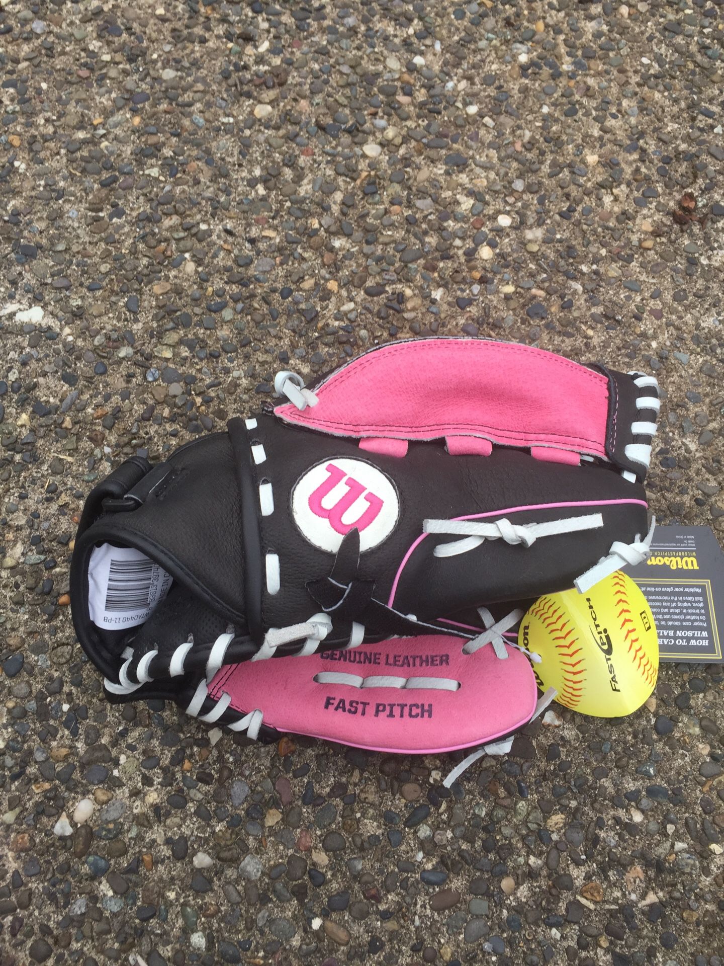 Womens Wilson Baseball Glove