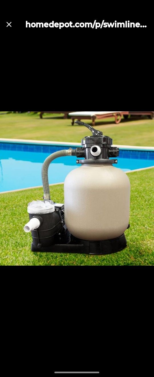Pool Pump & Filter 