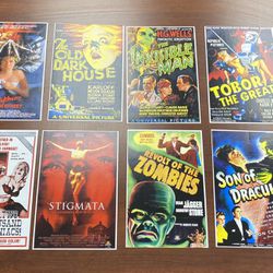 72 Movie Posters Classic 4” X 6” Vintage Movie Posters Series 1  Card Set, New !!