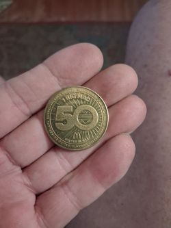 Vintage 2018 McDonalds Big Mac 50th Anniversary Brass MacCoin Token.
