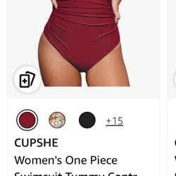 Woman’s Swimsuit Tummy Control