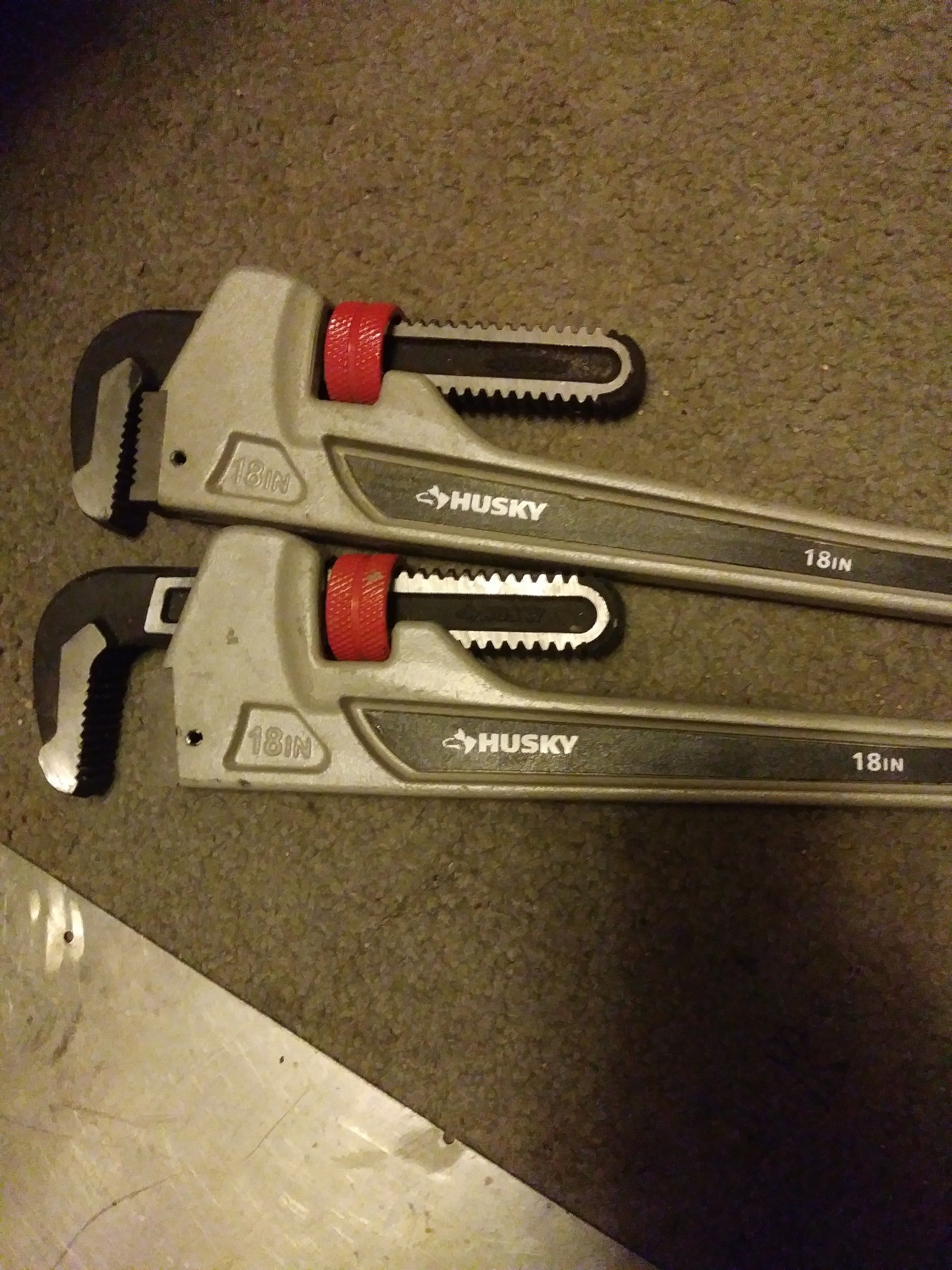 218 inch husky pipe wrenches