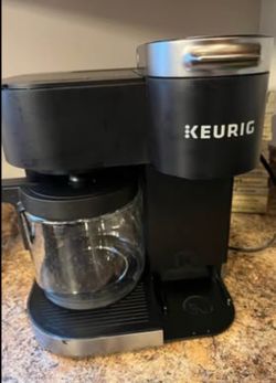 Keurig K-Duo 12-Cup Coffee Maker & K-Cup Brewer Black