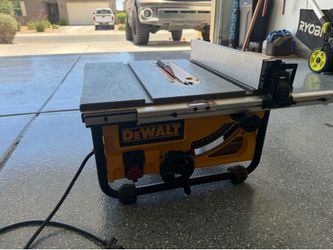 Dewalt 13 inch job site table saw