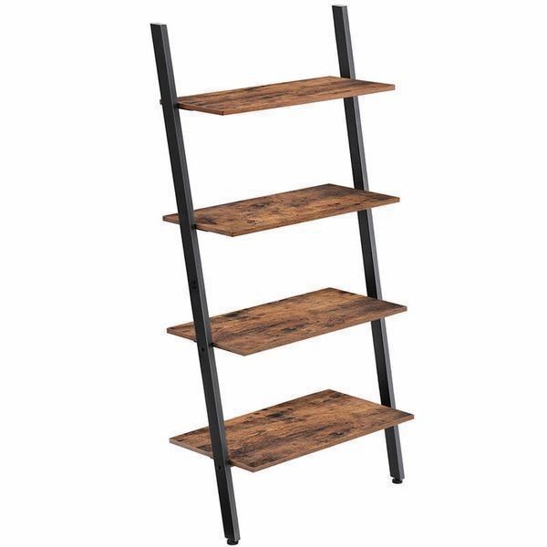 Ladder Style Bookcase Shelf Wall Mounted