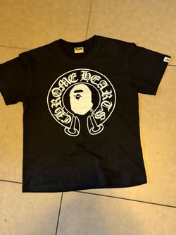 BAPE x Chrome Hearts Collab Graphic T-Shirt