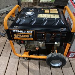 Generator 5500 watts. $500 