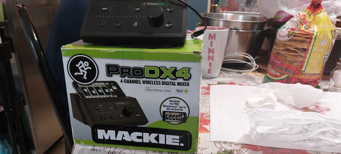 PRODX4   CHANNEL WIRELESS DIGITAL MIXER 