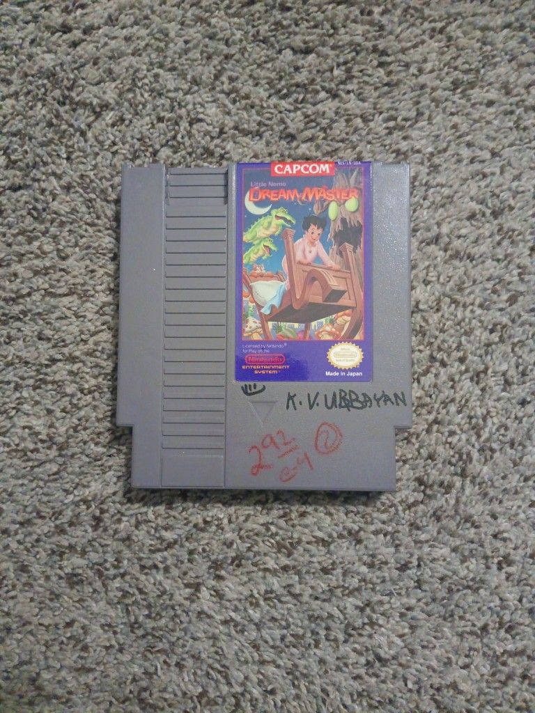 Little Nemo Dream Master (Nintendo Entertainment System NES, 1990)