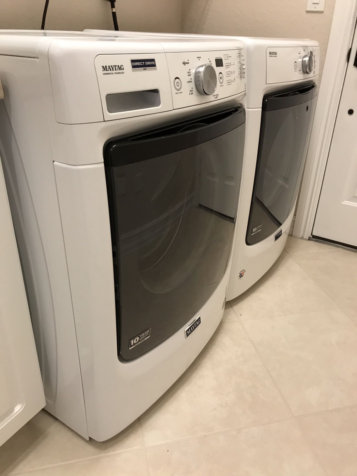 2-Yr-Old Great Condition Maytag Washer & Dryer Set!
